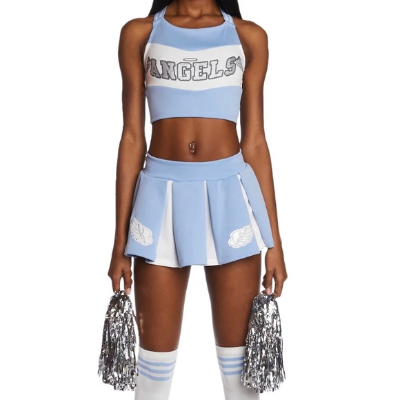 Dolls Kill angel cheerleader costume - Picture 2 of 3